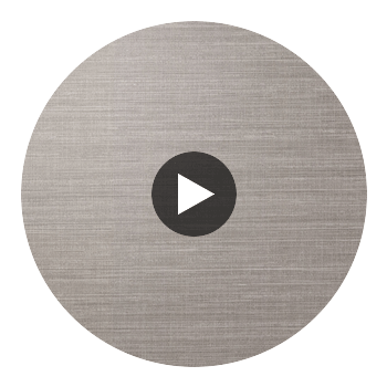 Asilomar - Felt Grey Wallcovering | Hollywood Wallcoverings Circular Swatch | Hollywood Wallcoverings