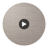 Asilomar - Pale Silver Wallcovering | Hollywood Wallcoverings Circular Swatch | Hollywood Wallcoverings