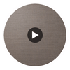 Asilomar - Pewter Wallcovering | Hollywood Wallcoverings Circular Swatch | Hollywood Wallcoverings