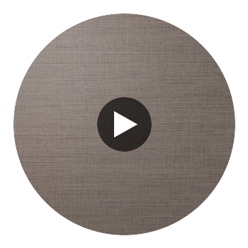 Asilomar - Pewter Wallcovering | Hollywood Wallcoverings Circular Swatch | Hollywood Wallcoverings