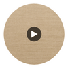 Asilomar - Suntan Wallcovering | Hollywood Wallcoverings Circular Swatch | Hollywood Wallcoverings