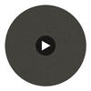Aspect - Charcoal Weave Performance Polyurethane | Philippe Romano Fabrics Circular Swatch | Philippe Romano Fabrics