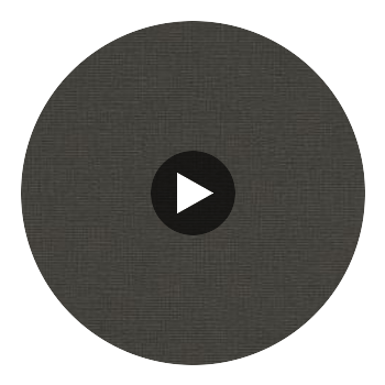 Aspect - Charcoal Weave Performance Polyurethane | Philippe Romano Fabrics Circular Swatch | Philippe Romano Fabrics
