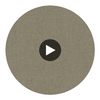 Aspect - Stone Linen Performance Polyurethane | Philippe Romano Fabrics Circular Swatch | Philippe Romano Fabrics