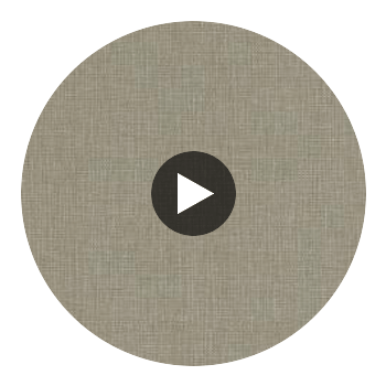 Aspect - Stone Linen Performance Polyurethane | Philippe Romano Fabrics Circular Swatch | Philippe Romano Fabrics