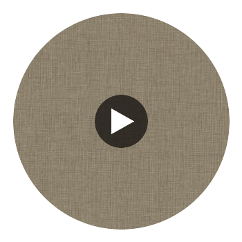 Aspect - Taupe Linen Performance Polyurethane | Philippe Romano Fabrics Circular Swatch | Philippe Romano Fabrics