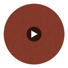 Aspect - Terracotta Performance Polyurethane | Philippe Romano Fabrics Circular Swatch | Philippe Romano Fabrics