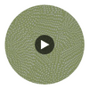 Aster - Aster Layered Polyurethane | Philippe Romano Fabrics Circular Swatch | Philippe Romano Fabrics
