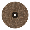 Aster - Aster Layered Polyurethane | Philippe Romano Fabrics Circular Swatch | Philippe Romano Fabrics