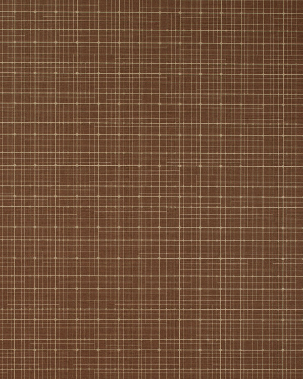 Athens Geo-Metro Chocolate Box Wallcovering | Phillipe Romano