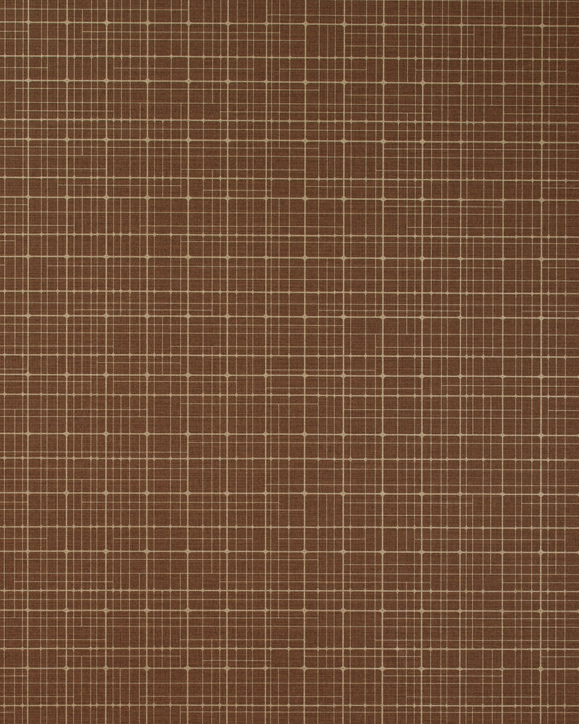 Athens Geo-Metro Chocolate Box Wallcovering | Phillipe Romano