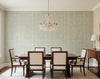 Atlantic Raffia | Phillipe Romano - dining room room setting