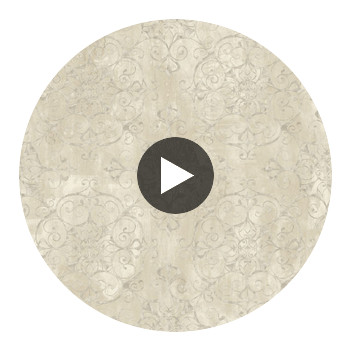 Aubrey Beige Crystal Medallion Texture Wallcovering Circular Swatch | LA Walls