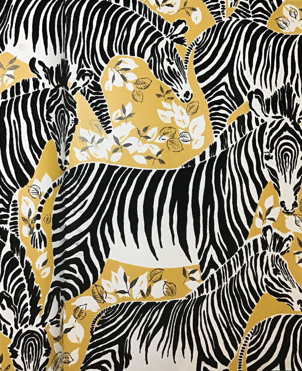 Alamany Zebra 1970's Mid-Century Modern | Architectural Wallcoverings