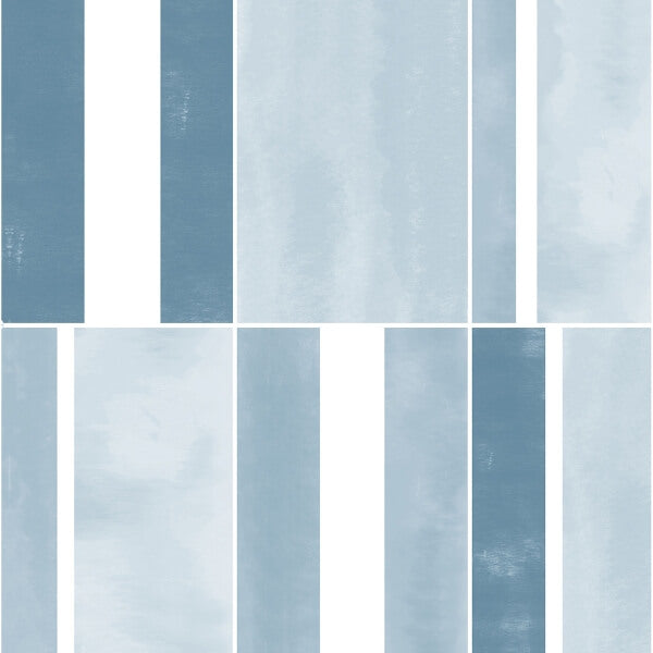 Azure Peel and Stick Floor Tiles | Jeffrey Stevens Wallcovering
