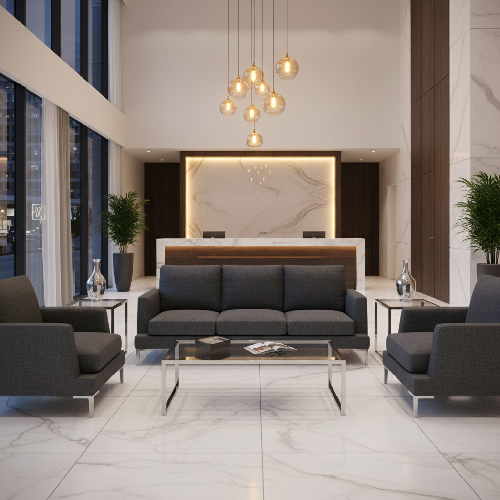 Maya Riviera - Truffle Upholstered Sofa | Architectural Fabrics