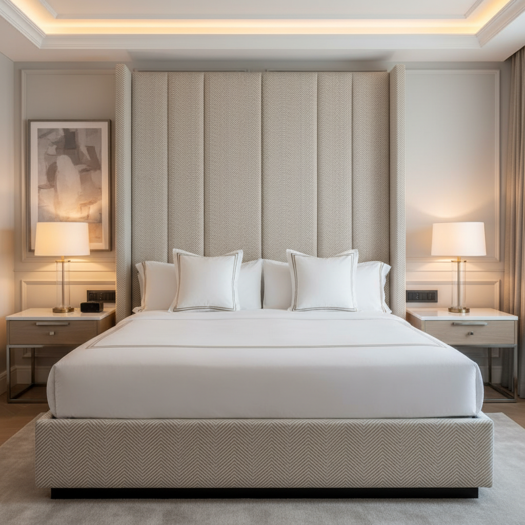 Acoustic - Acoustic Performance Vinyl Upholstered Headboard | Architectural Fabrics