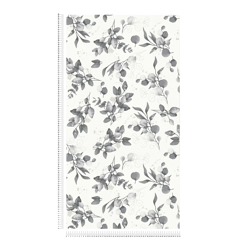 Pure Elegance Light Grey Wallcovering | AS Creation