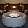 Azores - Azores Tekloom Performance Upholstered Banquette | Architectural Fabrics