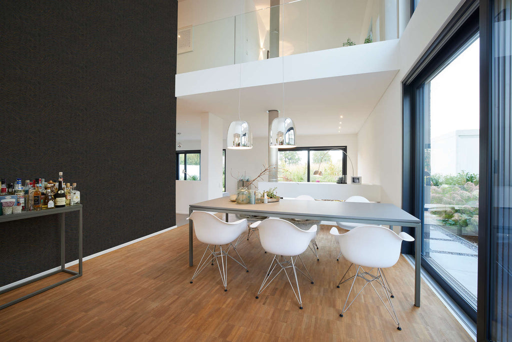 Jade Black Wallcovering | AS Creation