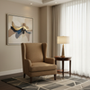 St. Eustatius - Reed Upholstered Chair | Architectural Fabrics