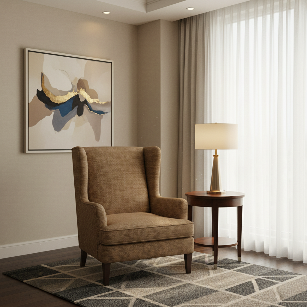 St. Eustatius - Reed Upholstered Chair | Architectural Fabrics