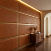 West Indian Lily - Peanut Brittle Upholstered Wall Panel | Architectural Fabrics