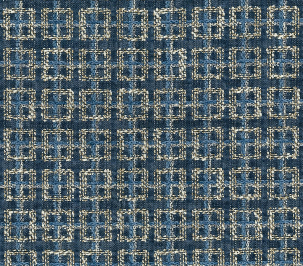 DWCY-900343 Nina Campbell Fabric Sapphire Blue designer-wallcoverings-los-angeles