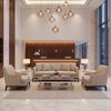 Savannah Bay - Parchment Upholstered Sofa | Architectural Fabrics