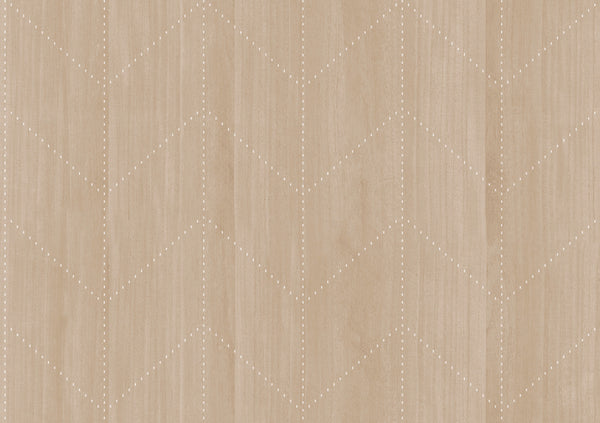 Little Compton-Fawn Wood Veneer Wallcovering | Phillipe Romano
