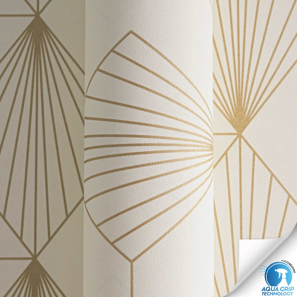 Designdrop Cream Wallcovering | AS Creation