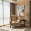 Morant - Latte Upholstered Chair | Architectural Fabrics