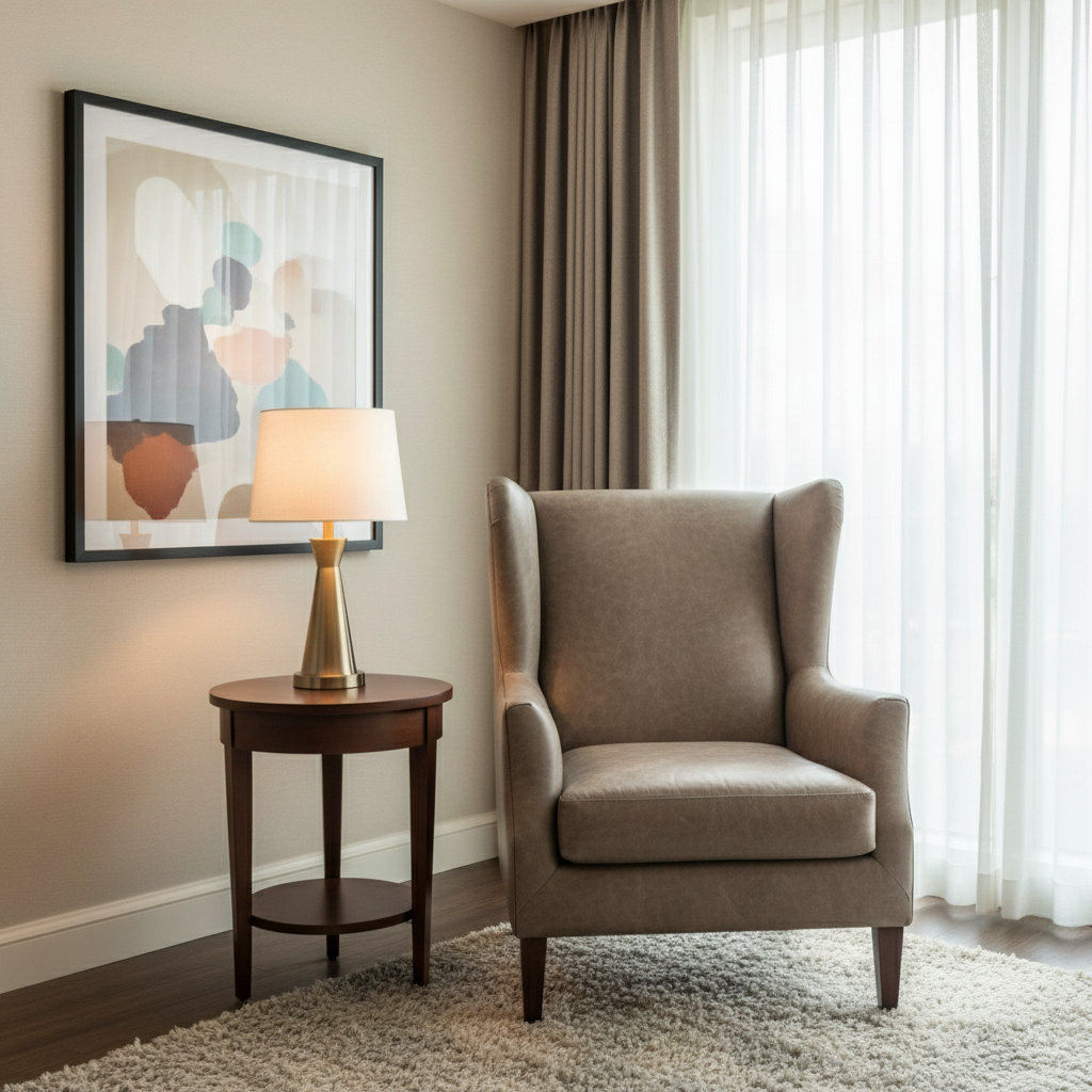 Nassau - Mineral Upholstered Chair | Architectural Fabrics