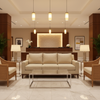 Rattan Bay - Natural Upholstered Sofa | Architectural Fabrics