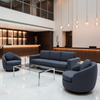 Linen Island - Storm Upholstered Sofa | Architectural Fabrics