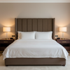 St. Eustatius - Mahogany Upholstered Headboard | Architectural Fabrics