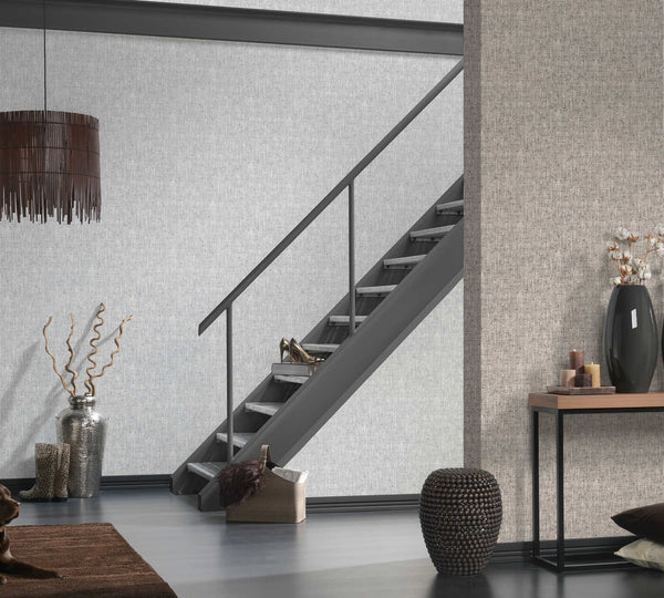 Attractive 2 Grey Wallcovering | AS Creation