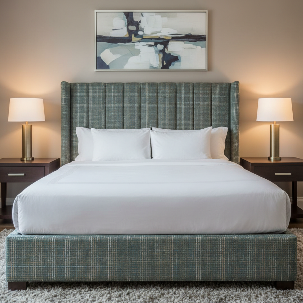 Stingray City - Clover Upholstered Headboard | Architectural Fabrics
