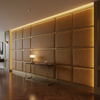 Tobago - Muddy Gold Upholstered Wall Panel | Architectural Fabrics