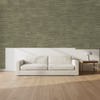 Nantucket Grasscloth Serpentine Wallcovering | Phillipe Romano room setting