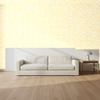 Nantucket Grasscloth Gold Metallic Wallcovering | Phillipe Romano room setting