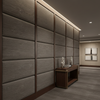 Tradewind Trace - Charcoal Upholstered Wall Panel | Architectural Fabrics