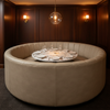 Kralendijk - Shell Upholstered Banquette | Architectural Fabrics