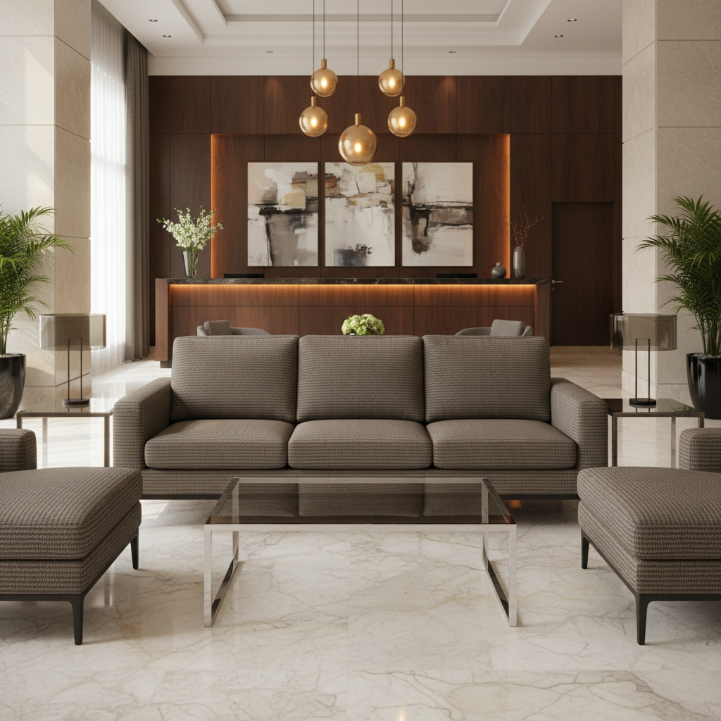 Trade Wind - Barista Upholstered Sofa | Architectural Fabrics