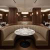 Maya Riviera - Trail Upholstered Banquette | Architectural Fabrics