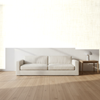 Nantucket Grasscloth Cream Wallcovering | Phillipe Romano room setting
