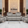 Vivace Reef - Pewter Upholstered Sofa | Architectural Fabrics