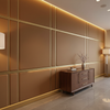 Necker Island - Biscuit Upholstered Wall Panel | Architectural Fabrics