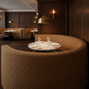 Aztec - Aztec Organic Cellulose Upholstered Banquette | Architectural Fabrics