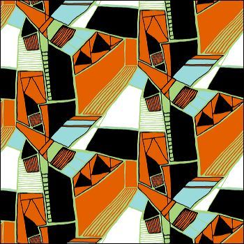 Bosh Digital Print Wallpaper - Pattern Design Lab